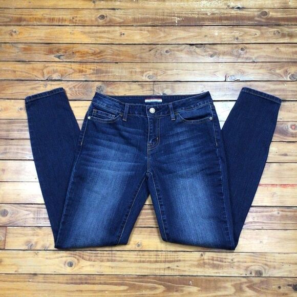 TOMMY Hilfiger skinny mid rise stretch jeans size 4 - Picture 1 of 11